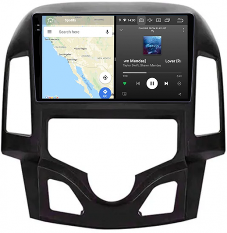 Navigatie dedicata Hyundai i30 2007-2012, 12GB RAM 256GB ROM, Android 13, Rezolutie 2K, Display QLED, 9", DSP, Carplay, Android Auto, Internet, Youtube, Waze, Wi Fi, USB [3]