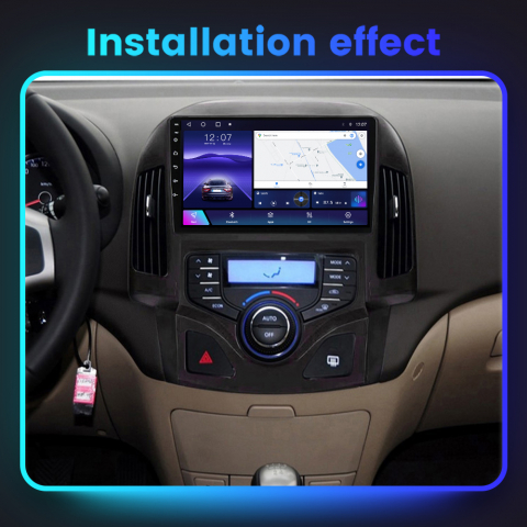 Navigatie dedicata Hyundai i30 2007-2012, 4GB RAM 64GB ROM, Octacore, Android 13, Display QLED 9", DSP, Carplay, Android Auto, Internet, Youtube, Waze, WIFI, Bluetooth [11]