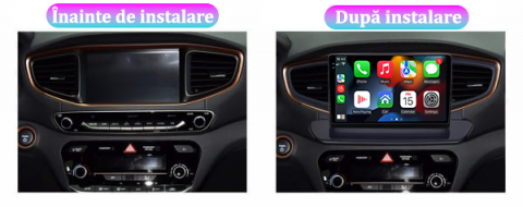 Navigatie dedicata Hyundai Ioniq 2016-2020, 12GB RAM 256GB ROM, Android 13, Rezolutie 2K, Display QLED, 9", DSP, Carplay, Android Auto, Internet, Youtube, Waze, Wi Fi, USB [4]
