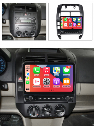 Navigatie dedicata Polo Mk4 2004-2009 cu butoane rotative model 2024, 9 Inch, 2GB RAM 32GB ROM, Quadcore, Android 13, WiFi, Bluetooth, Magazin Play [3]