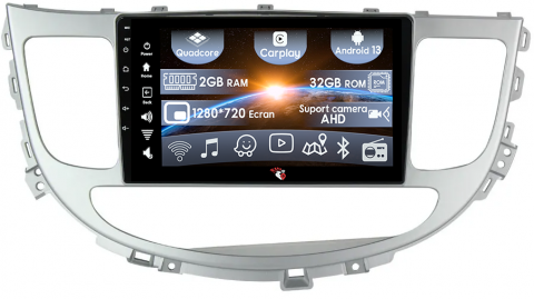 Navigatii 2GB RAM - (Resigilata) Navigatie dedicata Hyundai Rohens Genesis 2008-2013, 2GB RAM 32GB ROM, Quad Core, Display 9" IPS Full HD, Carplay, Android 13, Bluetooth, Magazin Play, Suport camere AHD