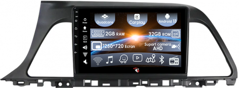 Sonata9 2015-2018 - (Resigilata) Navigatie dedicata Hyundai Sonata 9 2015-2018, 2GB RAM 32GB ROM, Quad Core, Display 9" IPS Full HD, Carplay, Android 13, Bluetooth, Magazin Play, Suport camere AHD