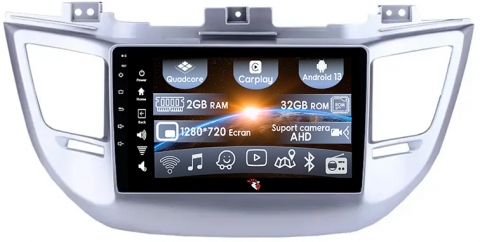 Navigatii Dedicate - (Resigilata) Navigatie dedicata Hyundai Tucson IX35 2014-2018, 2GB RAM 32GB ROM, Quad Core, Display 9" IPS Full HD, Carplay, Android 13, Bluetooth, Magazin Play, Suport camere AHD
