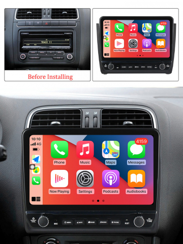 Navigatie dedicata Polo Golf Passat cu butoane rotative model 2024, 9 Inch, 2GB RAM 32GB ROM, Quadcore, Android 13, WiFi, Bluetooth, Magazin Play [3]