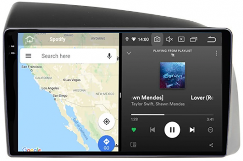 Navigatie dedicata Iveco Bronte 2014-2016, 12GB RAM 256GB ROM, Android 13, Rezolutie 2K, Display QLED, 9", DSP, Carplay, Android Auto, Internet, Youtube, Waze, Wi Fi, USB [3]