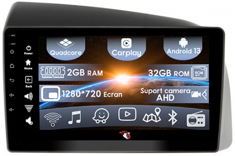 Iveco - (Resigilata) Navigatie dedicata Iveco Bronte 2014-2016, 2GB RAM 32GB ROM, Quad Core, Display 9" IPS Full HD, Carplay, Android 13, Bluetooth, Magazin Play, Suport camere AHD