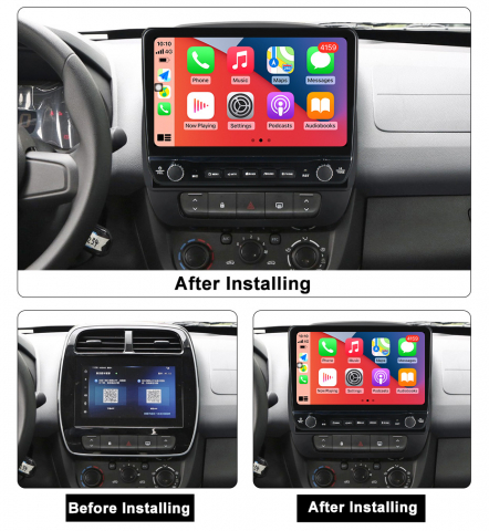Navigatie dedicata Renault K-ZE 2015-2019 cu butoane rotative model 2024, 10 Inch, 2GB RAM 32GB ROM, Quadcore, Android 13, WiFi, Bluetooth, Magazin Play [4]