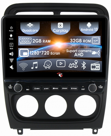 Dodge Caliber 2007-2014 - Navigatie dedicata Dodge caliber 2009-2013 cu butoane rotative model 2024, 9 Inch, 2GB RAM 32GB ROM, Quadcore, Android 13, WiFi, Bluetooth, Magazin Play