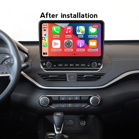 Navigatie dedicata Altima 2018-2020 cu butoane rotative model 2024, 10 Inch, 2GB RAM 32GB ROM, Quadcore, Android 13, WiFi, Bluetooth, Magazin Play [2]