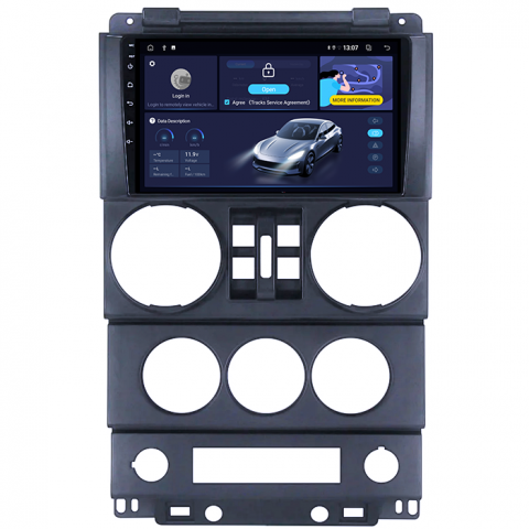(Resigilata) Navigatie dedicata Jeep Wrangler Rubicon 2008-2010, 2GB RAM 32GB ROM, Quad Core, Display 9" IPS Full HD, Carplay, Android 13, Bluetooth, Magazin Play, Suport camere AHD [6]