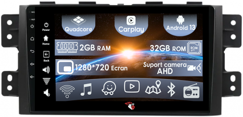 Borrego Mohave 2008-2012 - (Resigilata) Navigatie dedicata KIA Borrego Mohave 2008-2012, 2GB RAM 32GB ROM, Quad Core, Display 9" IPS Full HD, Carplay, Android 13, Bluetooth, Magazin Play, Suport camere AHD
