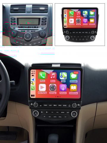 Navigatie dedicata Accord7 2003-2007 cu butoane rotative model 2024, 10 Inch, 2GB RAM 32GB ROM, Quadcore, Android 13, WiFi, Bluetooth, Magazin Play [4]