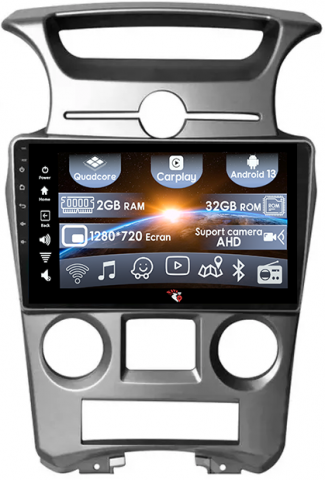 Carens 2007-2011 - (Resigilata) Navigatie dedicata KIA Carens 2007-2011, 2GB RAM 32GB ROM, Quad Core, Display 9" IPS Full HD, Carplay, Android 13, Bluetooth, Magazin Play, Suport camere AHD