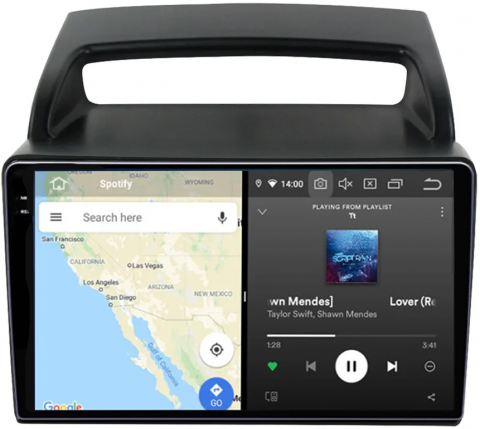 Navigatie dedicata KIA Carnival VQ 2006-2014, 12GB RAM 256GB ROM, Android 13, Rezolutie 2K, Display QLED, 9", DSP, Carplay, Android Auto, Internet, Youtube, Waze, Wi Fi, USB [3]