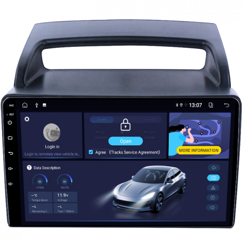 (Resigilata) Navigatie dedicata KIA Carnival VQ 2006-2014, 2GB RAM 32GB ROM, Quad Core, Display 9" IPS Full HD, Carplay, Android 13, Bluetooth, Magazin Play, Suport camere AHD [5]
