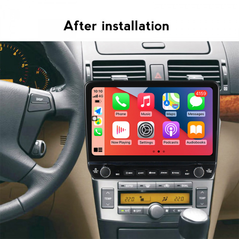 Navigatie dedicata Avensis 2002-2008 cu butoane rotative model 2024, 9 Inch, 2GB RAM 32GB ROM, Quadcore, Android 13, WiFi, Bluetooth, Magazin Play [3]