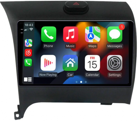 Navigatie dedicata Kia Cerato 2013-2017, 12GB RAM 256GB ROM, Android 13, Rezolutie 2K, Display QLED, 9", DSP, Carplay, Android Auto, Internet, Youtube, Waze, Wi Fi, USB [2]