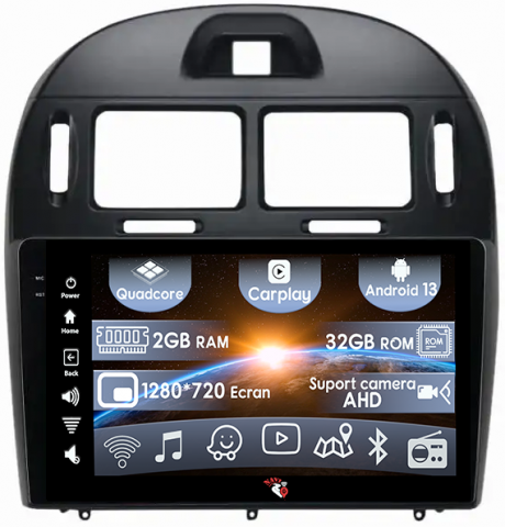 Cerato Foret 2017 - (Resigilata) Navigatie dedicata KIA Cerato Foret 2017, 2GB RAM 32GB ROM, Quad Core, Display 10" IPS Full HD, Carplay, Android 13, Bluetooth, Magazin Play, Suport camere AHD