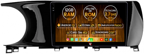 Kia - Navigatie dedicata KIA K5 3 2020-2021,12GB RAM 256GB ROM, Android 13, Rezolutie 2K, Display QLED, 10", DSP, Carplay, Android Auto, Internet, Youtube, Waze, Wi Fi, USB