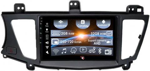 Navigatii 2GB RAM - (Resigilata) Navigatie dedicata Kia K7 Cadenza 2011-2012, 2GB RAM 32GB ROM, Quad Core, Display 9" IPS Full HD, Carplay, Android 13, Bluetooth, Magazin Play, Suport camere AHD
