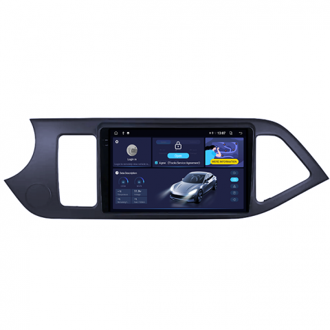 (Resigilata) Navigatie dedicata Kia Morning Picanto 2011-2017, Black, 2GB RAM 32GB ROM, Quad Core, Display 9" IPS Full HD, Carplay, Android 13, Bluetooth, Magazin Play, Suport camere AHD [5]