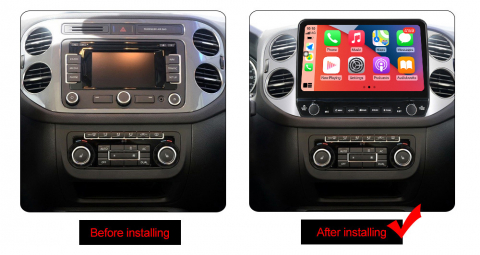 Navigatie dedicata Tiguan 9 inch (AB), Golf 5/6+ cu butoane rotative model 2024, 9 Inch, 2GB RAM 32GB ROM, Quadcore, Android 13, WiFi, Bluetooth, Magazin Play [5]