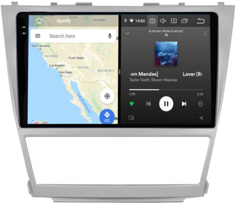 Navigatie dedicata Toyota Camry 2007-2011, 12GB RAM 256GB ROM, Android 13, Rezolutie 2K, Display QLED, 10", DSP, Carplay, Android Auto, Internet, Youtube, Waze, Wi Fi, USB [1]