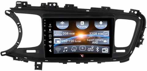 Optima K5 2013- 2015 - (Resigilata) Navigatie dedicata Kia Optima K5 2013-2015, Black, 2GB RAM 32GB ROM, Quad Core, Display 9" IPS Full HD, Carplay, Android 13, Bluetooth, Magazin Play, Suport camere AHD