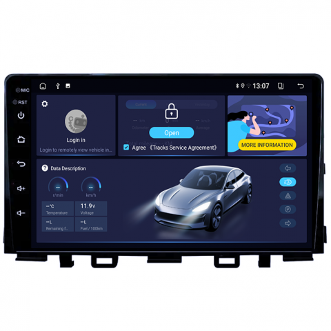 (Resigilata) Navigatie dedicata KIA Rio 2017- 2019, 2GB RAM 32GB ROM, Quad Core, Display 9" IPS Full HD, Carplay, Android 13, Bluetooth, Magazin Play, Suport camere AHD [8]