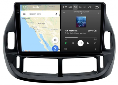 Navigatie dedicata Toyota Estima 2000-2005, 12GB RAM 256GB ROM, Android 13, Rezolutie 2K, Display QLED, 9", DSP, Carplay, Android Auto, Internet, Youtube, Waze, Wi Fi, USB [3]