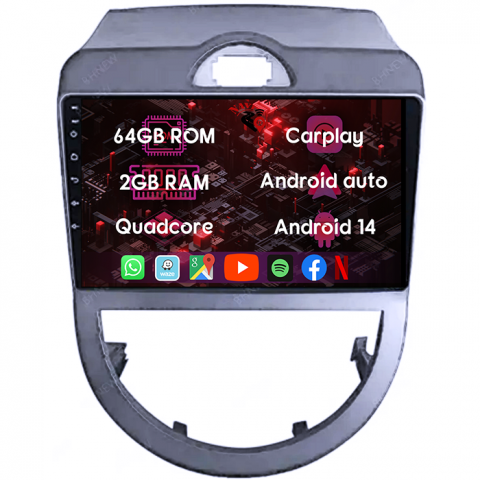 (Resigilata) Navigatie dedicata Kia Soul 2010-2013, 2GB RAM 32GB ROM, Quad Core, Display 9" IPS Full HD, Carplay, Android 13, Bluetooth, Magazin Play, Suport camere AHD [6]