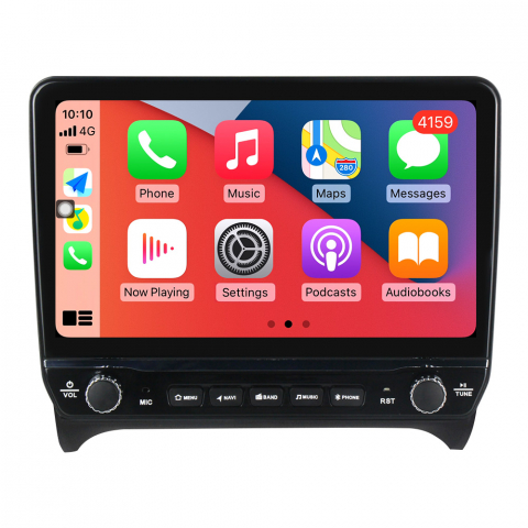 Navigatie dedicata Audi TT 2006-2012 cu butoane rotative model 2024, 9 Inch, 2GB RAM 32GB ROM, Quadcore, Android 13, WiFi, Bluetooth, Magazin Play [1]