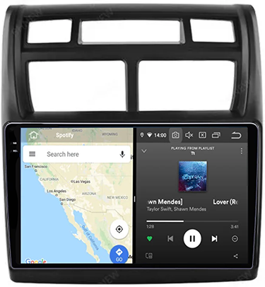 Navigatie dedicata KIA Sportage 2007-2012, 12GB RAM 256GB ROM, Android 13, Rezolutie 2K, Display QLED, 9", DSP, Carplay, Android Auto, Internet, Youtube, Waze, Wi Fi, USB [3]