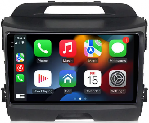 Navigatie dedicata KIA Sportage 2010-2015, 12GB RAM 256GB ROM, Android 13, Rezolutie 2K, Display QLED, 9", DSP, Carplay, Android Auto, Internet, Youtube, Waze, Wi Fi, USB [1]