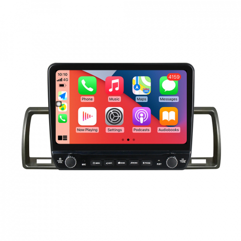 Navigatie dedicata Hiace 2004-2019 cu butoane rotative model 2024, 9 Inch, 2GB RAM 32GB ROM, Quadcore, Android 13, WiFi, Bluetooth, Magazin Play [1]