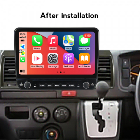 Navigatie dedicata Hiace 2004-2019 cu butoane rotative model 2024, 9 Inch, 2GB RAM 32GB ROM, Quadcore, Android 13, WiFi, Bluetooth, Magazin Play [2]