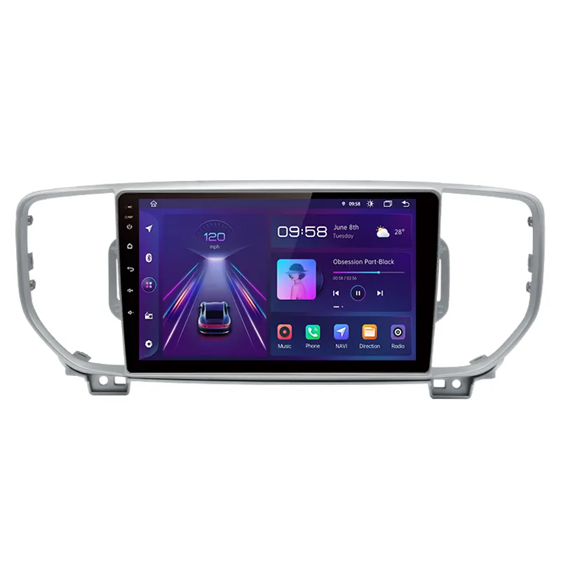 Navigatie dedicata KIA Sportage ( 2016 + ), 4GB RAM 64GB ROM, Octacore, Android 13, Display QLED 9", DSP, Carplay, Android Auto, Internet, Youtube, Waze, WIFI, Bluetooth [2]