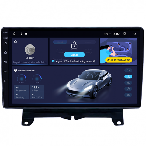 (Resigilata) Navigatie dedicata Land Rover /Range Rover Sport 2005-2010, 2GB RAM 32GB ROM, Quad Core, Display 9" IPS Full HD, Carplay, Android 13, Bluetooth, Magazin Play, Suport camere AHD [5]