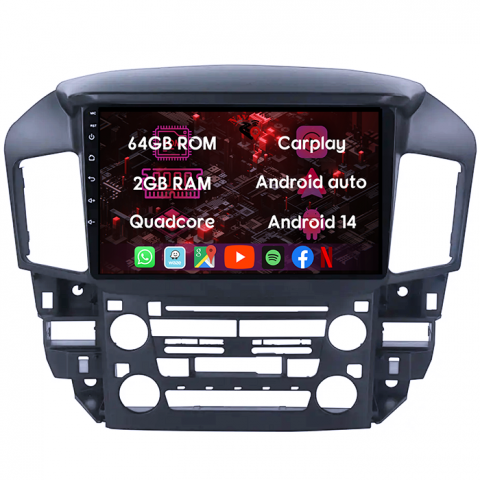 (Resigilata) Navigatie dedicata Lexus RX300, Harrier 1997-2003, 2GB RAM 32GB ROM, Quad Core, Display 9" IPS Full HD, Carplay, Android 13, Bluetooth, Magazin Play, Suport camere AHD [7]