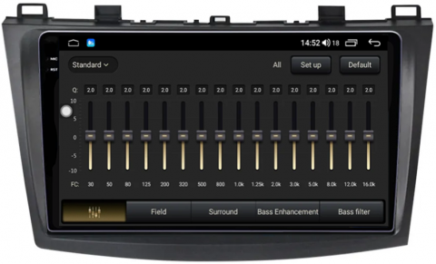 Navigatie dedicata Mazda 3 2010-2012, 8GB RAM 128GB ROM, Octacore, Platforma 7862, Android 14, Display QLED 9", Suporta camera 360", DSP, Carplay&Android Auto, SIM 4G, Ventilator Activ [1]