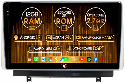 Mazda - Navigatie dedicata Mazda 3 2020+, 12GB RAM 256GB ROM, Android 13, Rezolutie 2K, Display QLED, 10", DSP, Carplay, Android Auto, Internet, Youtube, Waze, Wi Fi, USB
