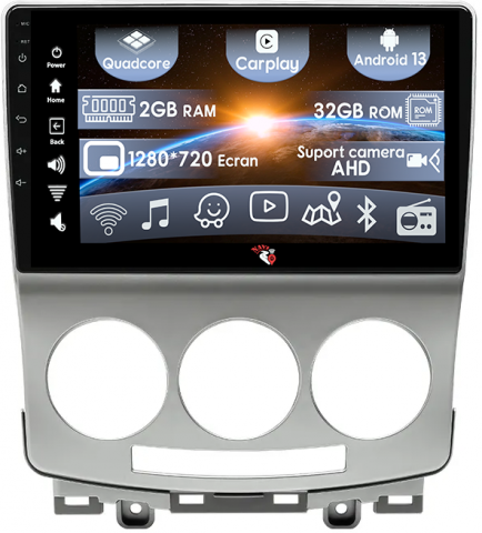 Mazda - (Resigilata) Navigatie dedicata Mazda 5 2005-2010, 2GB RAM 32GB ROM, Quad Core, Display 9" IPS Full HD, Carplay, Android 13, Bluetooth, Magazin Play, Suport camere AHD