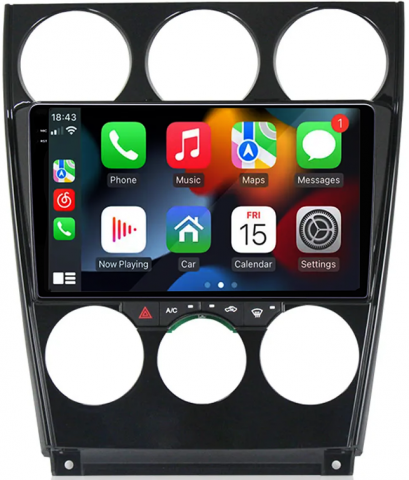 Navigatie dedicata Mazda 6 2002-2008, 12GB RAM 256GB ROM, Android 13, Rezolutie 2K, Display QLED, 9", DSP, Carplay, Android Auto, Internet, Youtube, Waze, Wi Fi, USB [1]