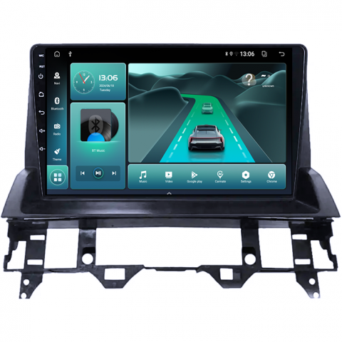 (Resigilata) Navigatie dedicata Mazda 6 2002-2008, 2GB RAM 32GB ROM, Quad Core, Display 9" IPS Full HD, Carplay, Android 13, Bluetooth, Magazin Play, Suport camere AHD [3]