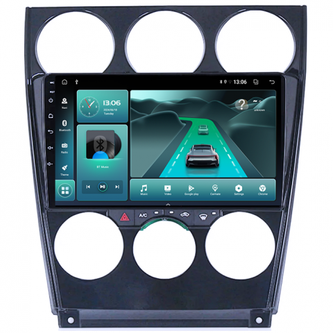 (Resigilata) Navigatie dedicata Mazda 6 2004-2015, 2GB RAM 32GB ROM, Quad Core, Display 9" IPS Full HD, Carplay, Android 13, Bluetooth, Magazin Play, Suport camere AHD [4]