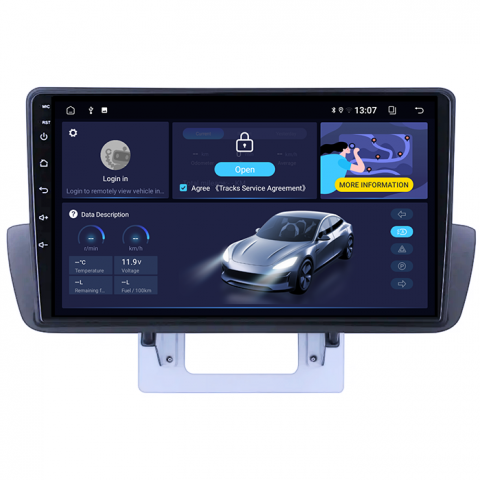 (Resigilata) Navigatie dedicata Mazda BT-50 2012-2018, 2GB RAM 32GB ROM, Quad Core, Display 9" IPS Full HD, Carplay, Android 13, Bluetooth, Magazin Play, Suport camere AHD [5]