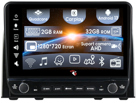 Honda - Navigatie dedicata Honda CRV 2016-2018 cu butoane rotative model 2024, 10 Inch, 2GB RAM 32GB ROM, Quadcore, Android 13, WiFi, Bluetooth, Magazin Play
