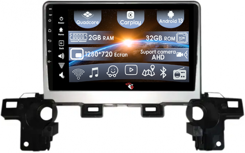 Mazda - (Resigilata) Navigatie dedicata Mazda CX-5 2017-2018, 2GB RAM 32GB ROM, Quad Core, Display 9" IPS Full HD, Carplay, Android 13, Bluetooth, Magazin Play, Suport camere AHD