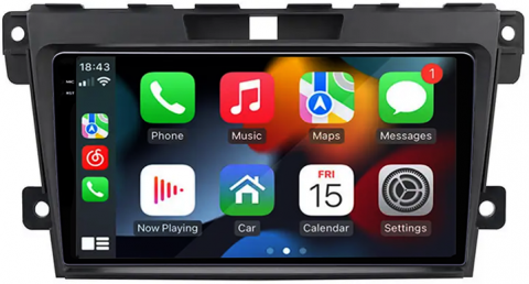 Navigatie dedicata Mazda CX-7 2008-2015, 12GB RAM 256GB ROM, Android 13, Rezolutie 2K, Display QLED, 9", DSP, Carplay, Android Auto, Internet, Youtube, Waze, Wi Fi, USB [1]
