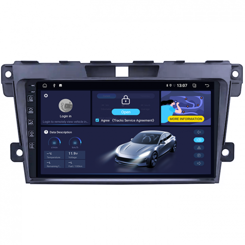 (Resigilata) Navigatie dedicata Mazda CX 7 2008-2015, 2GB RAM 32GB ROM, Quad Core, Display 9" IPS Full HD, Carplay, Android 13, Bluetooth, Magazin Play, Suport camere AHD [5]